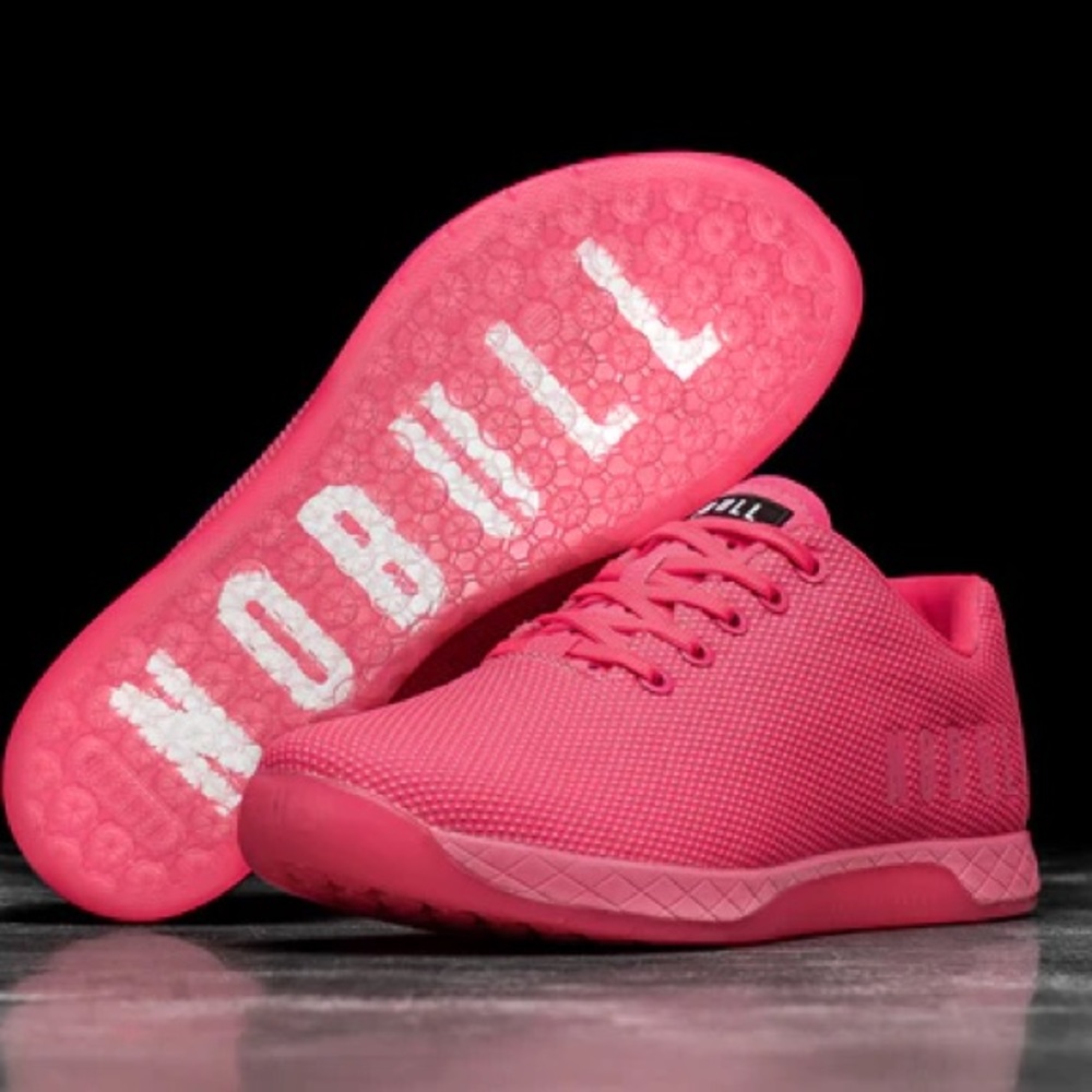 NoBull Barbie pink WZA special edition trainers